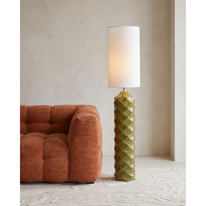 [58581] Lámpara pie Luma Verde 128cm - 1