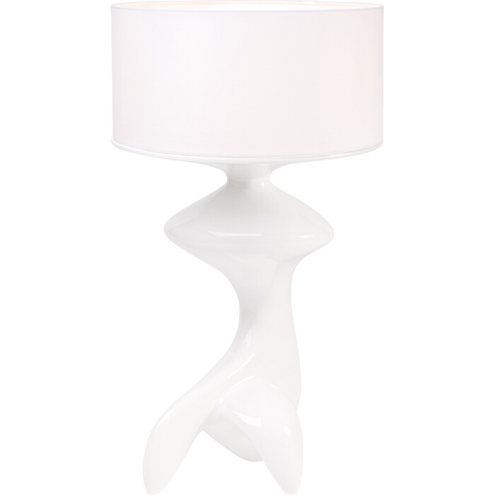 [58582] Table Lamp Erosia White 68cm
