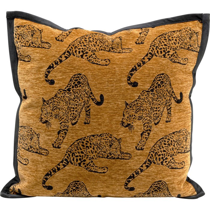 [58596] Coussin Tiger marron 45x45cm