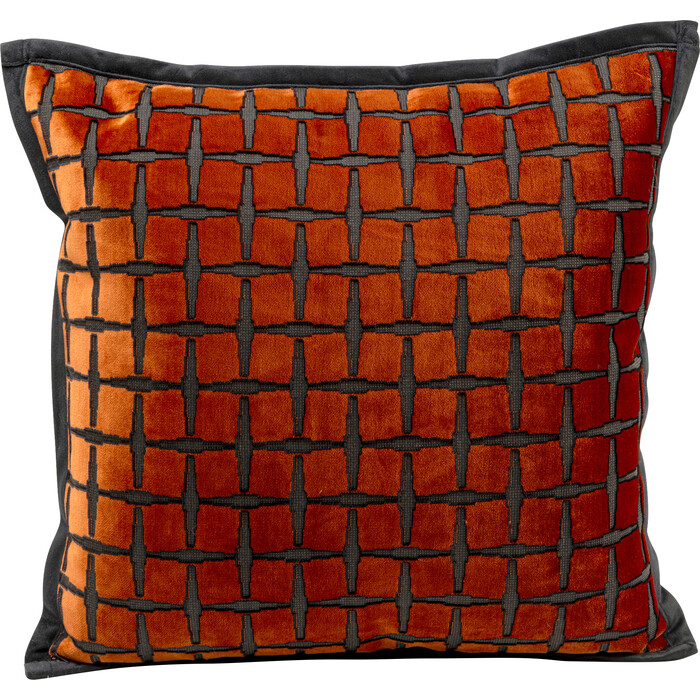 [58599] Coussin Jaqui Square orange 45x45cm