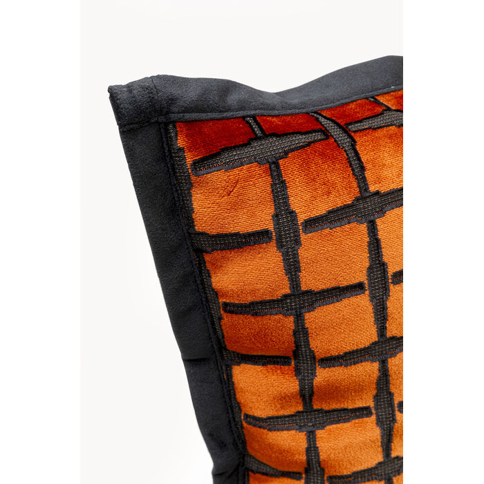 [58599] Coussin Jaqui Square orange 45x45cm - 3