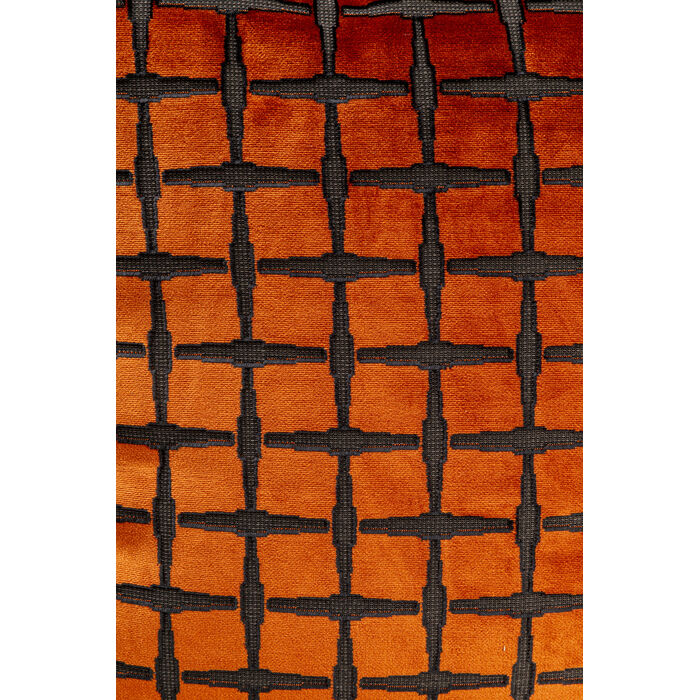 [58599] Coussin Jaqui Square orange 45x45cm - 4