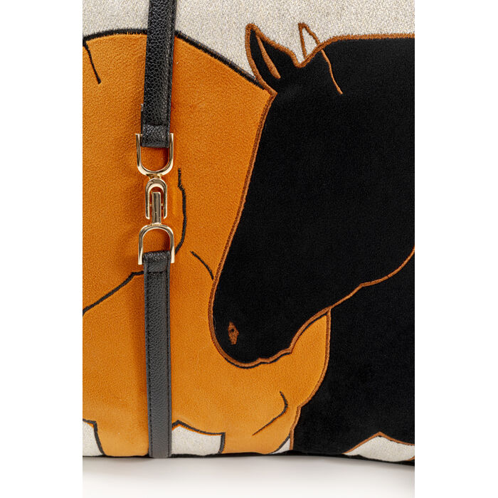 [58600] Coussin Horse Date orange 45x45cm - 4