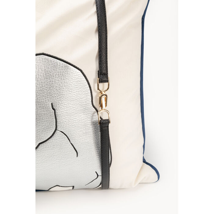 [58601] Coussin Horse Date bleu 45x45cm - 4