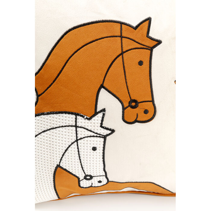 [58602] 抱枕 Horse Trio 45x45cm - 4