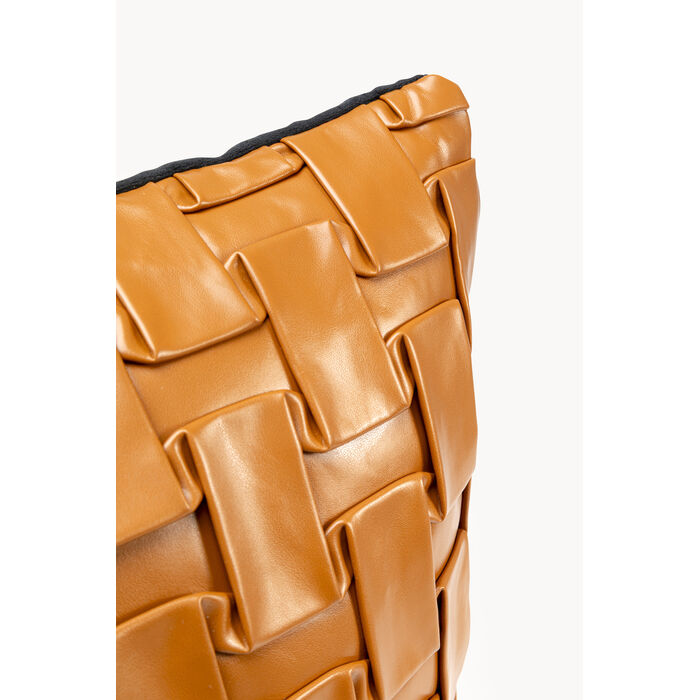 [58609] Coussin Posy camel 45x45cm - 3