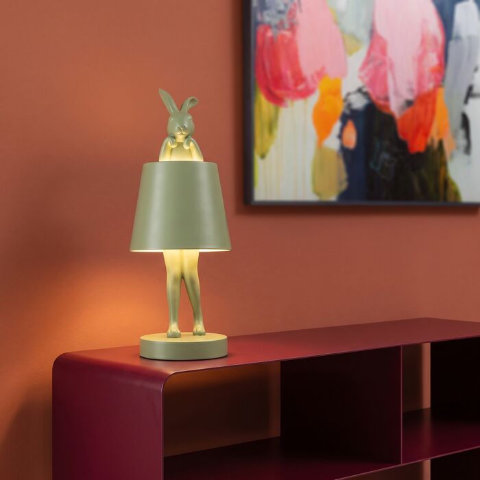 Table Lamp Animal Rabbit LED Matcha 29cm