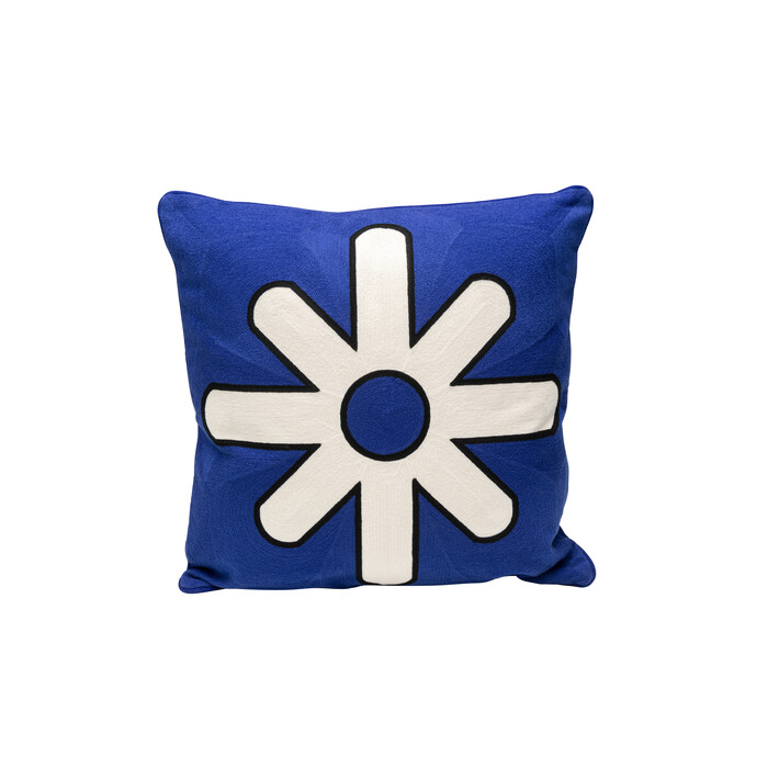 [58651] Coussin Icon Star bleu 50x50cm