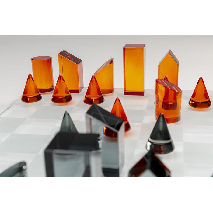 [58665] Deko Objekt Crystal Chess 37x37cm - 4