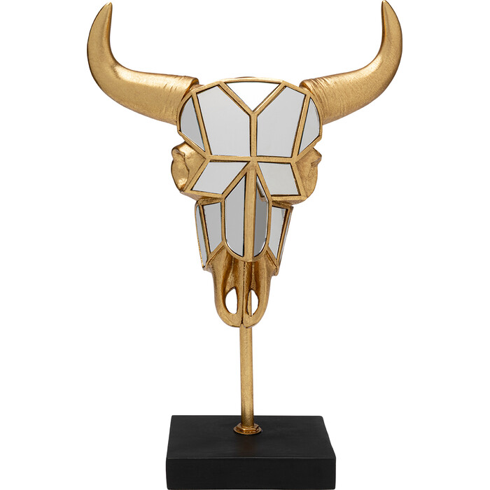 [58668] Deco Object Bull Mirror 43cm