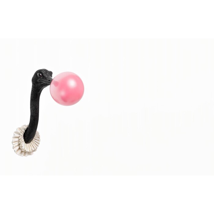 [58669] Objet murale Ostrich Bubble 41cm