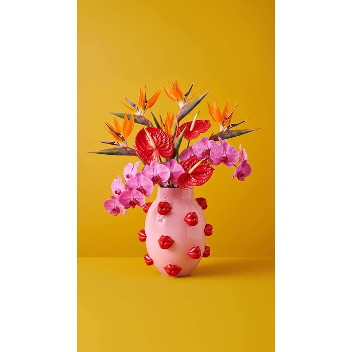 [58676] Jarrón Cheeky Lips Belly 32cm