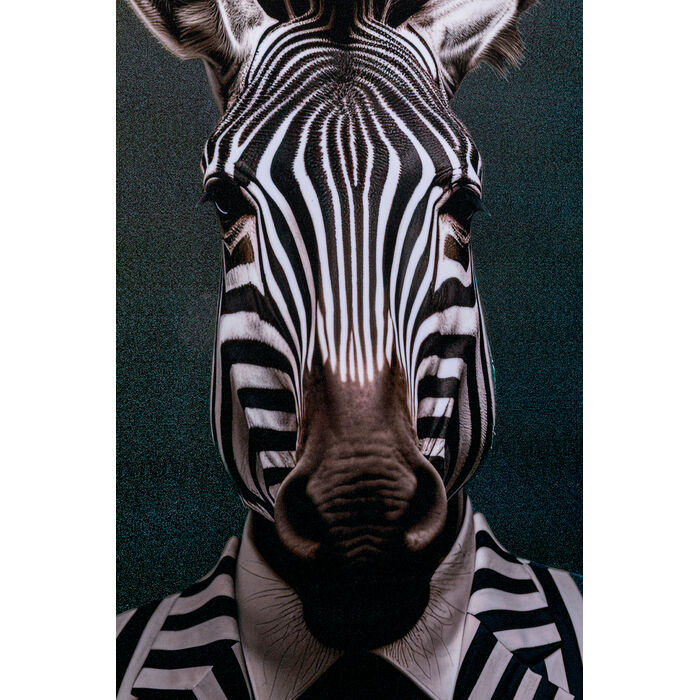 [58687] Cuadro lienzo Mister Zebra 50x70cm - 4