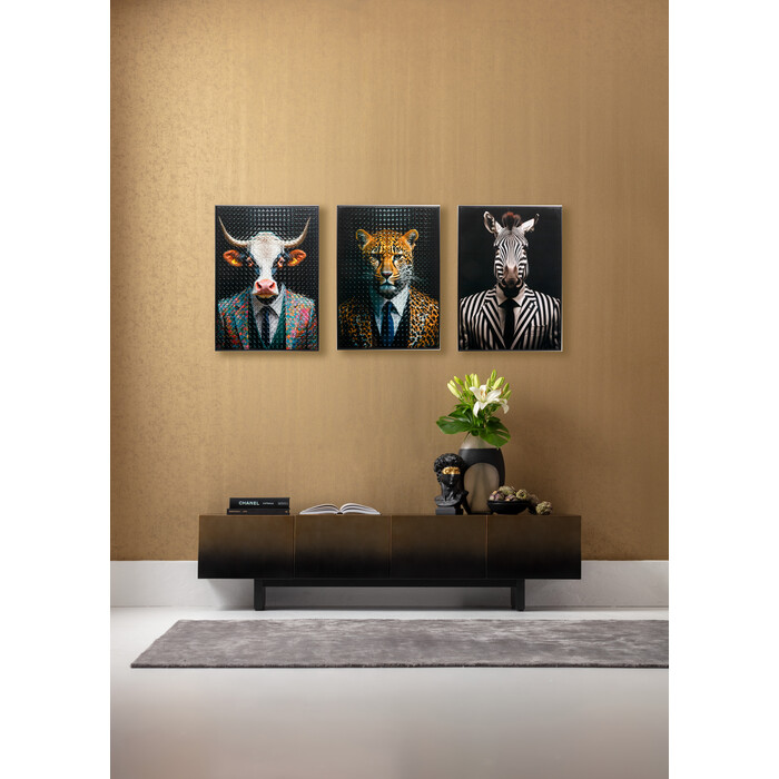 [58688] Cuadro lienzo Mister Leopard 50x70cm - 1