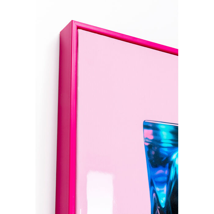 [58695] Tableau encadré Rainbow Flacon 50x70cm - 3