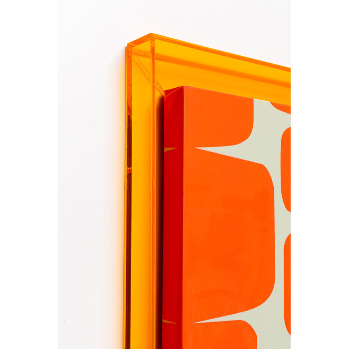[58700] Framed Picture Square Chain 80x80cm - 3