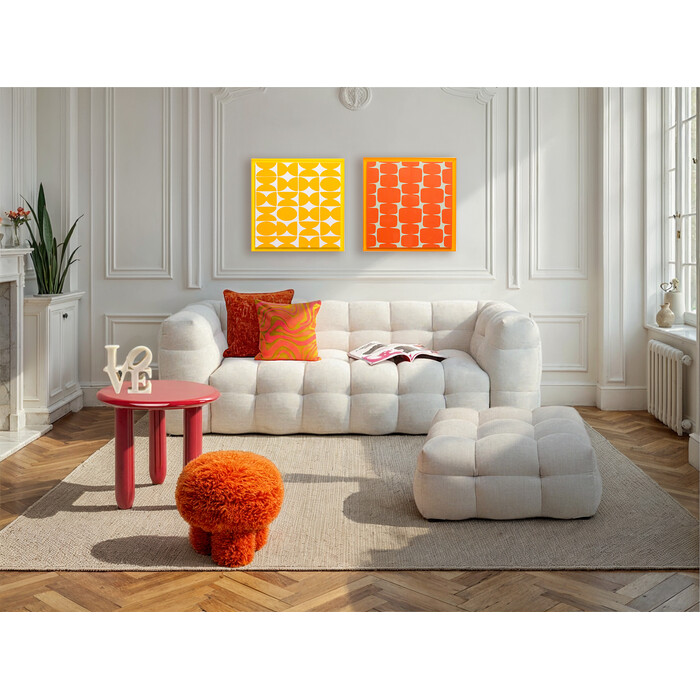 [58700] Framed Picture Square Chain 80x80cm - 2
