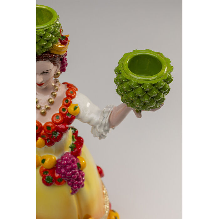 [58707] Candelabro Pineapple Lady 36cm - 4