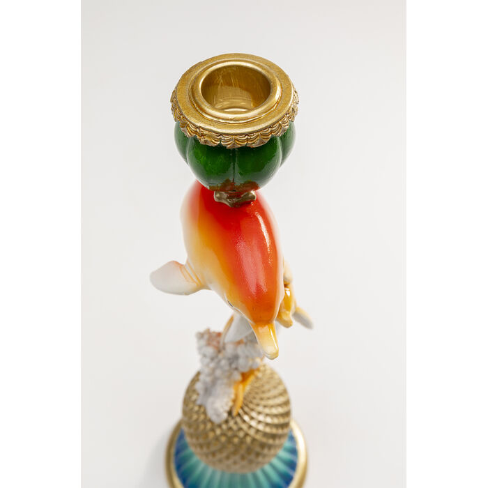 [58709] Candelabro Dolphin Family 30cm - 3