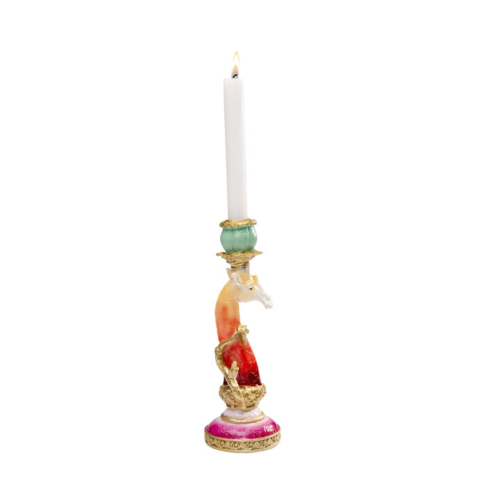 [58710] Candelabro Giraffe Uno 26cm