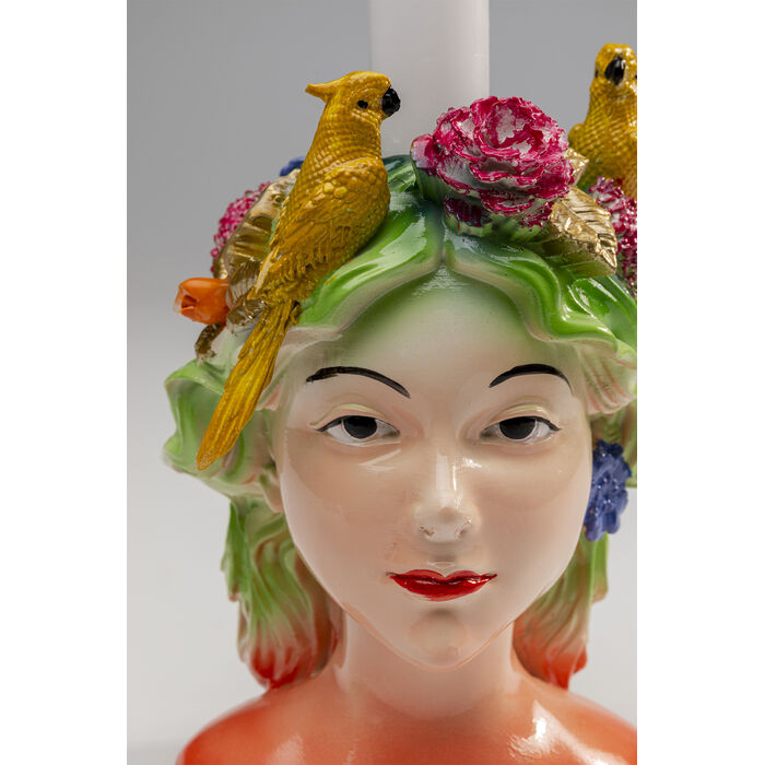 [58715] Candelabro Parrot Lady 15cm - 3