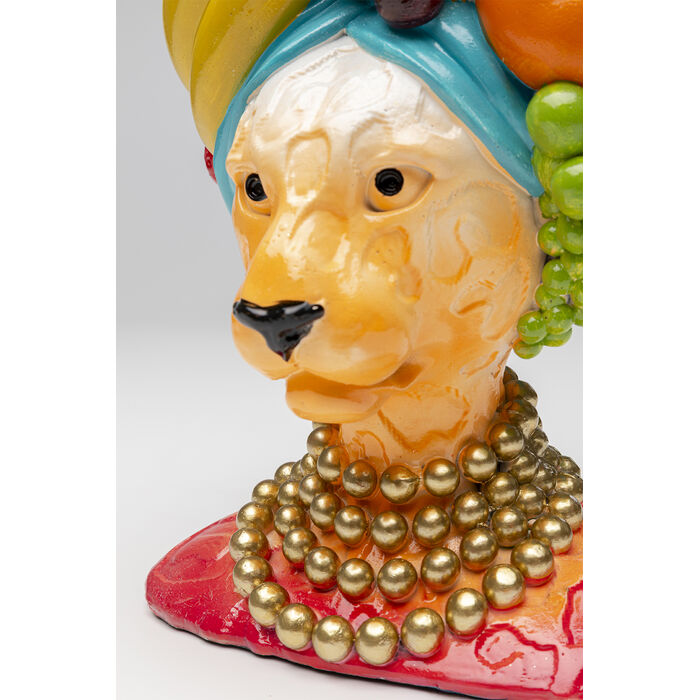 [58716] Vase Animal Fruits Head 28cm - 4
