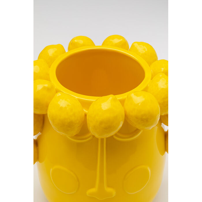 [58717] Vase Lemon Face  24cm - 3