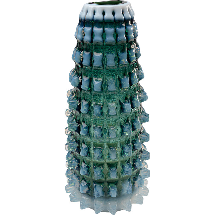 [58721] Vase Spike Blue 48cm