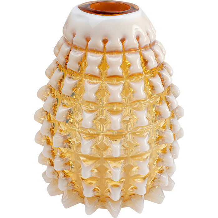 [58722] Jarrón Spike Amarillo 42cm