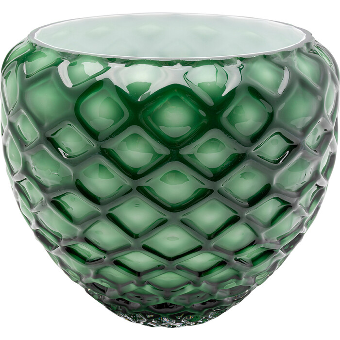 [58729] Jarrón Milky Verde 19cm