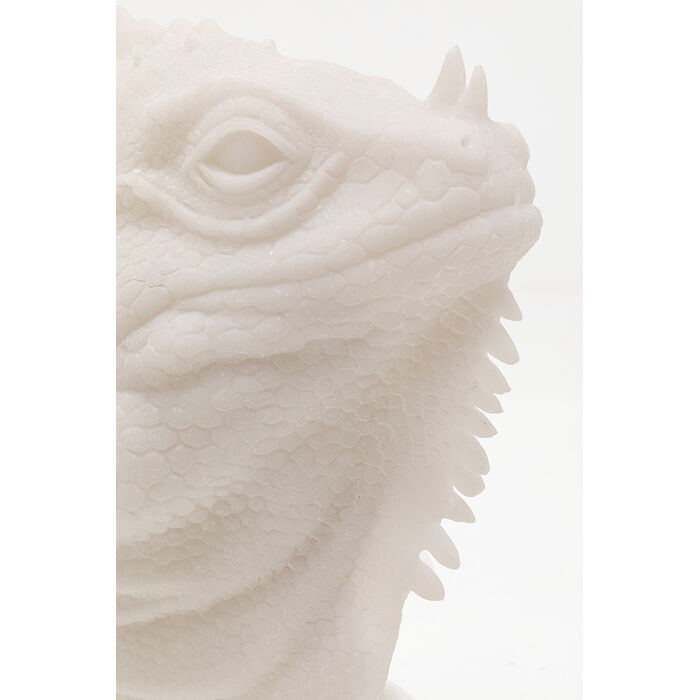 [58730] Deco Object Iguana White 82cm - 4
