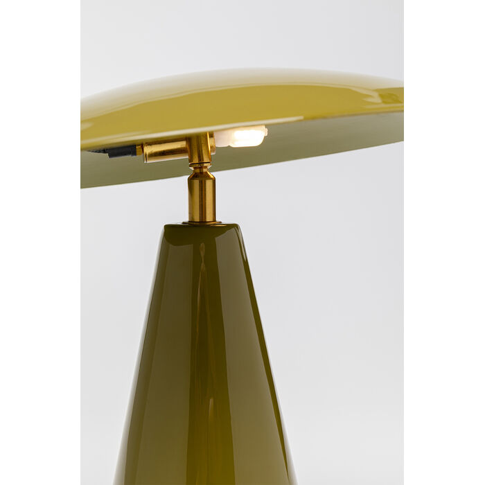 [58757] Lampe de table Fungo Flat vert 33cm - 4