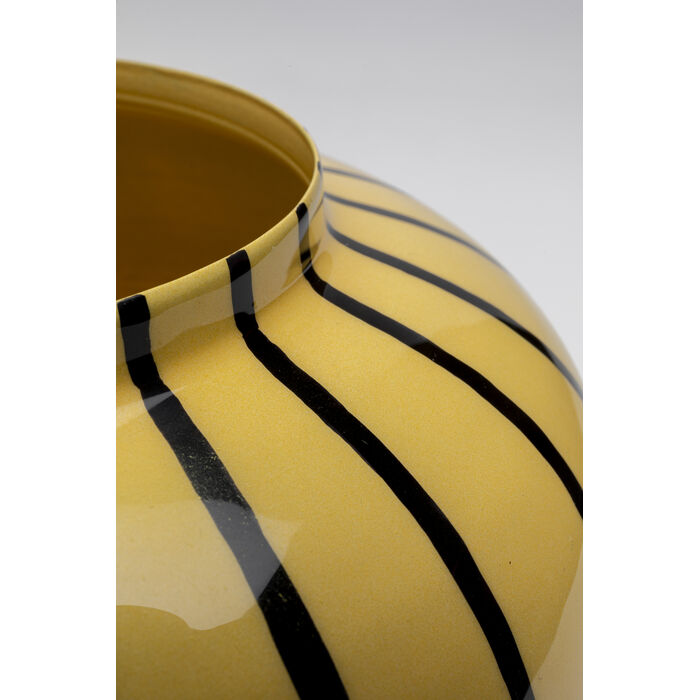 [58760] Jarrón Deco Loom Amarillo 21cm - 3