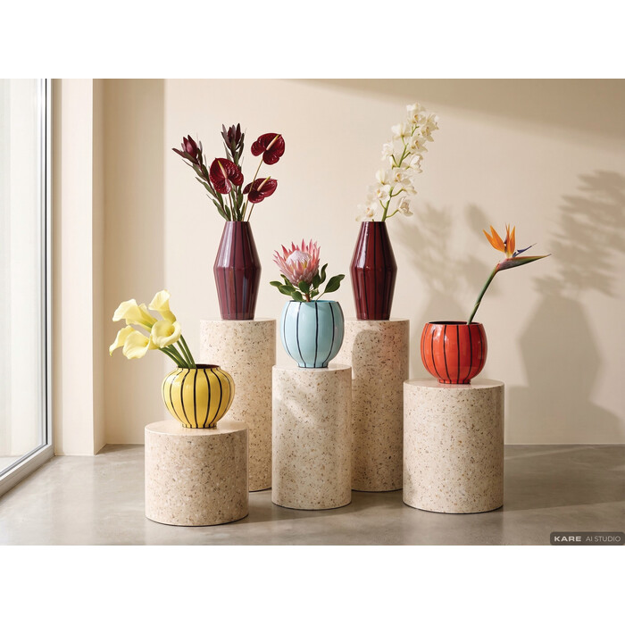 [58761] Deco Vase Loom Brown 36cm - 1