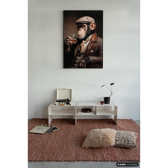 [58767] Εικόνα από γυαλί Mister Animal Whisky 80x120cm - 2