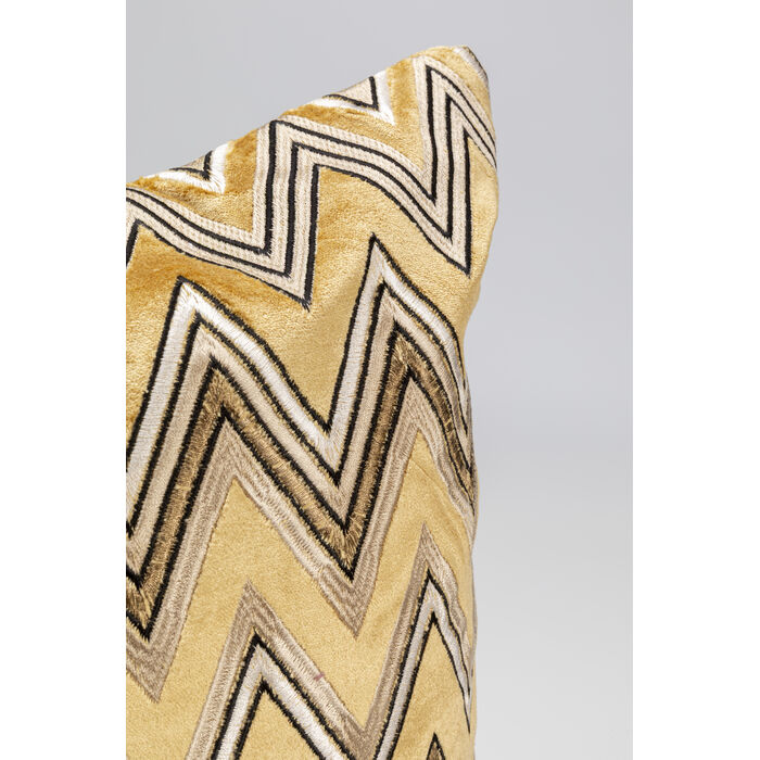 [58779] Coussin Zig Zag Honey 50x50cm - 3