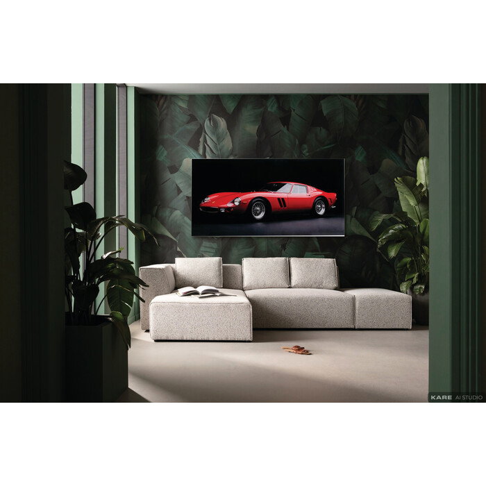 [58781] Εικόνα με πλαίσιο Sports Car Red 200x100cm - 2