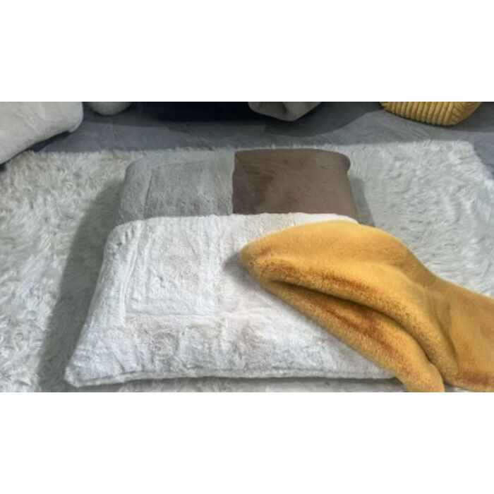 [58787] Coussin de sol Mika orange 112x112cm