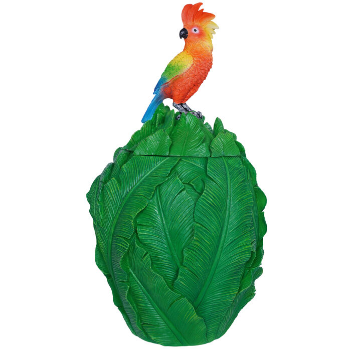 [58808] Deco Tin Parrot 49cm