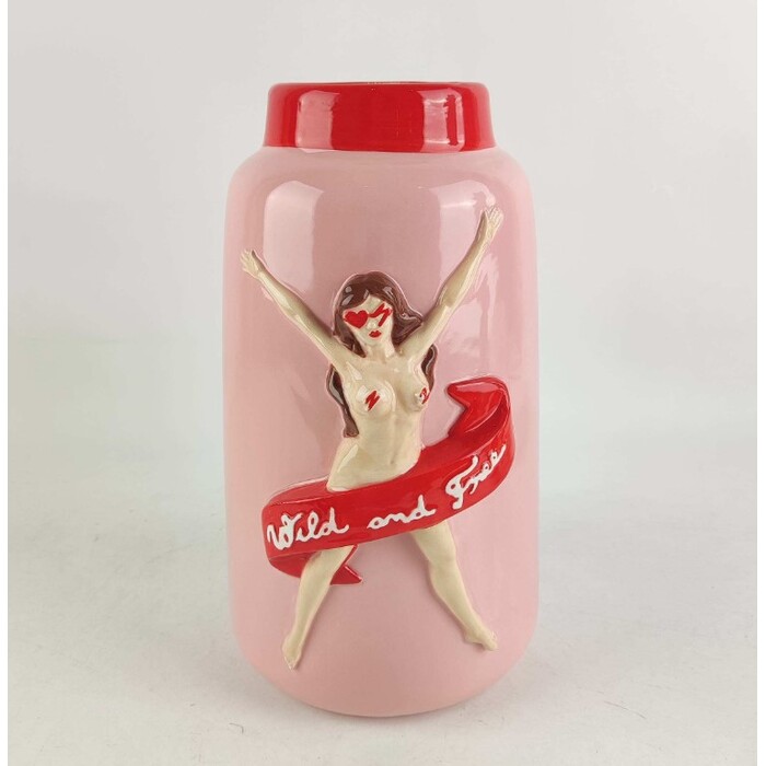 Vase Wild And Free Girl 27cm