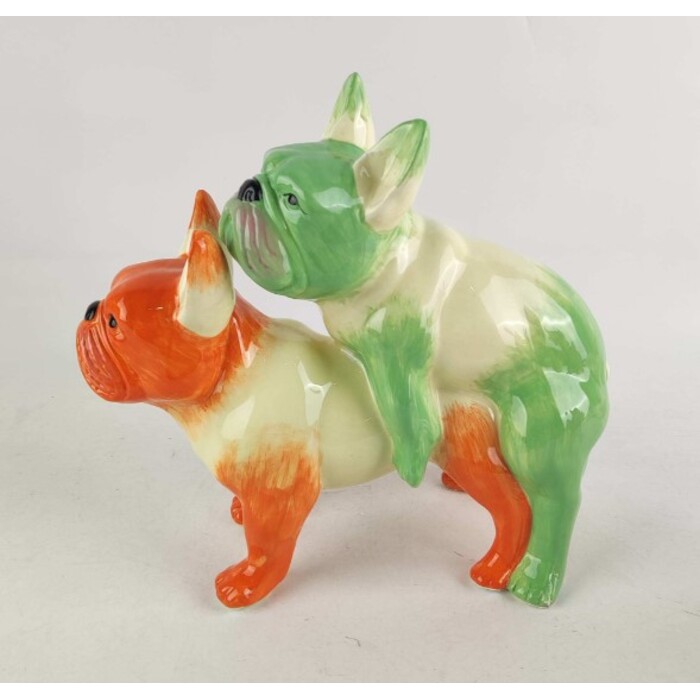 Deco Figurine Love Dogs Colore