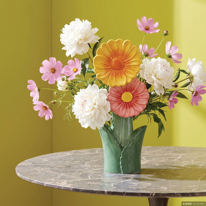 [58828] Βάζο Daisies 51cm - 2