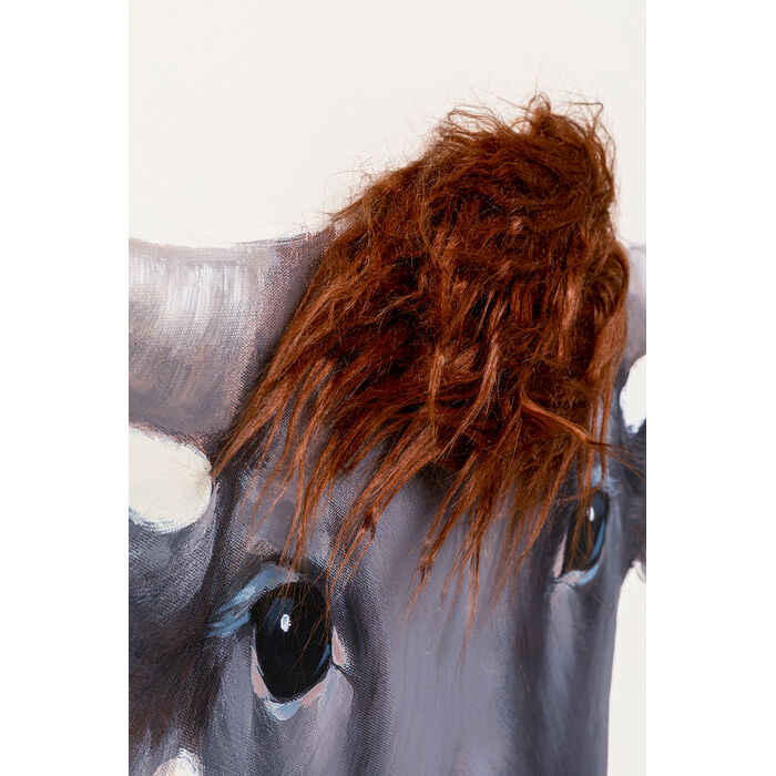 [58837] Tableau encadré Taurus Hair 80x80cm - 4