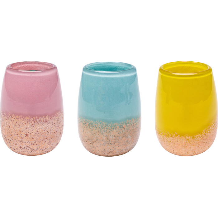 [58854] 花瓶 Ground Colore  10cm (3/Set)