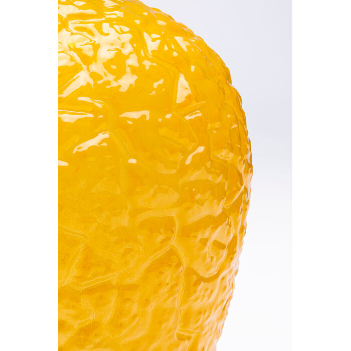 [58862] Vase Wrinkle Yellow 20cm - 4