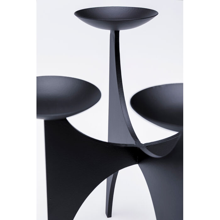 [58866] Candelabro Arco Negro 21cm - 3