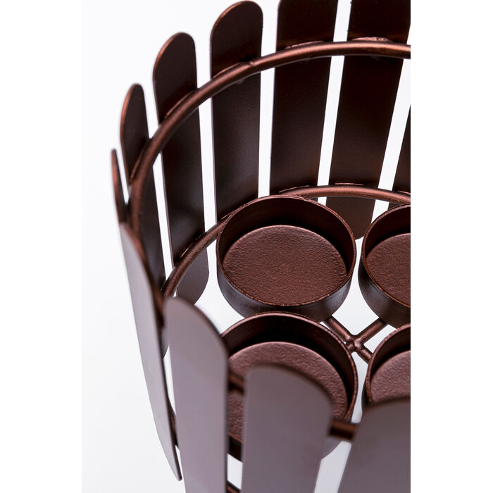 [58868] Candelabro Bacchette Coffee 24cm - 3