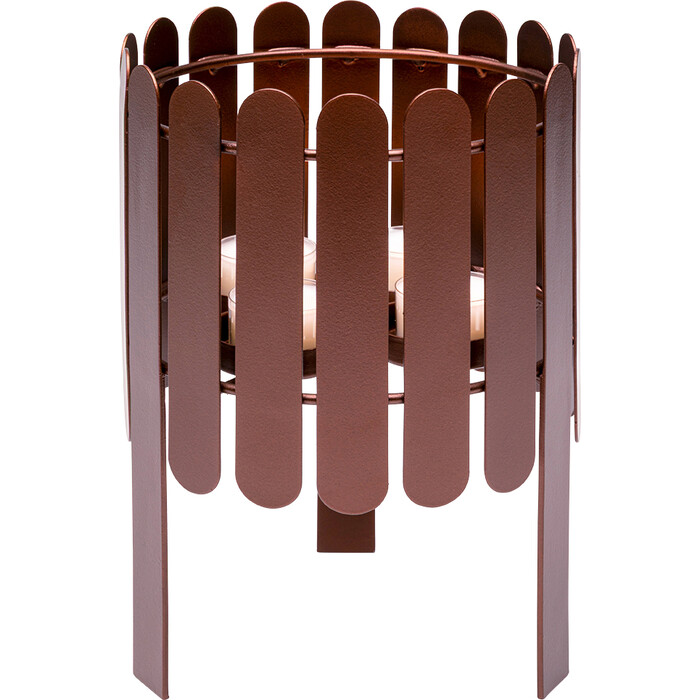 [58869] Držač Sveća Bacchette Coffee 18cm