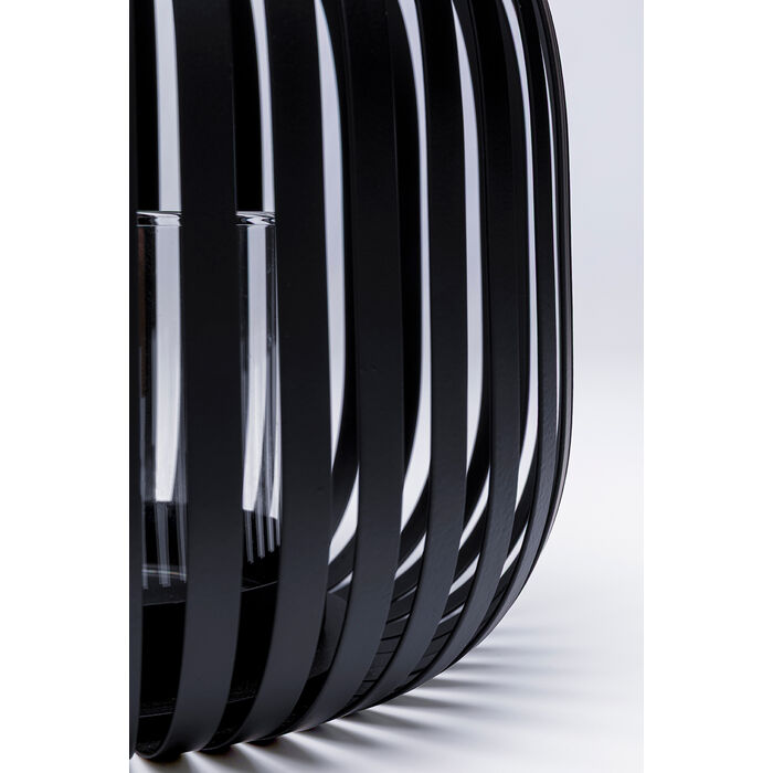 [58870] Candelabro Lucido Negro 20cm - 4