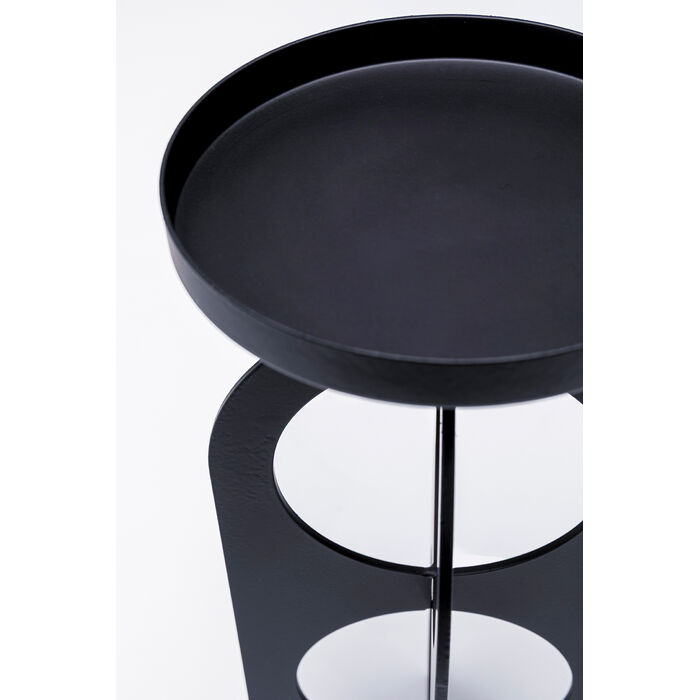 [58874] Držač Sveća Basy Circle Black 30cm - 3